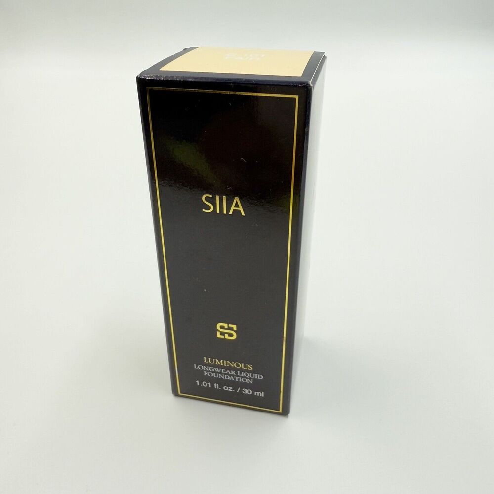LUMINOUS LONGWEAR LIQUID FOUNDATION C 101 FAIR SIIA COSMETICS - Picture 5 of 15